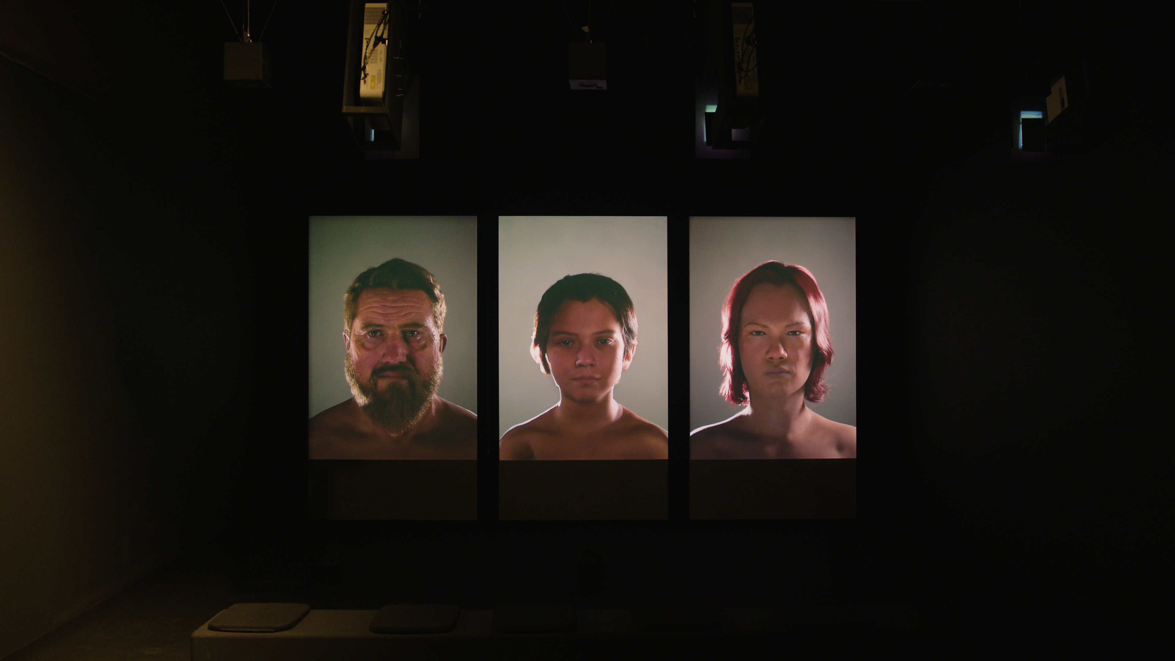 原田裕規《シャドーイング（3つの自画像）》TERRADA ART AWARD 2023<i>Shadowing (Three Self-Portraits)</i> TERRADA ART AWARD 2023